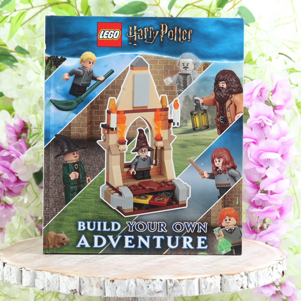 LEGO Harry Potter Build Your Own Adventure DK Hardcover Book 2019 No Bricks